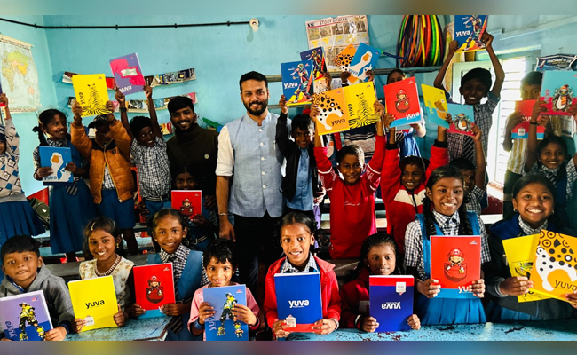 Nicholas Social Welfare Society and We The People host book donation drive for needy children