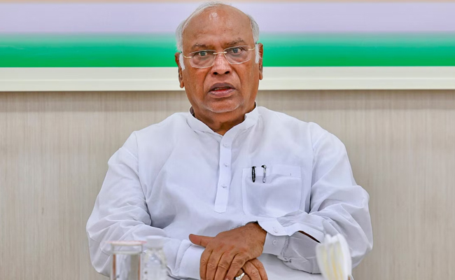 Controversy erupts over land allotment to trust linked to Cong Prez Mallikarjun Kharge's son