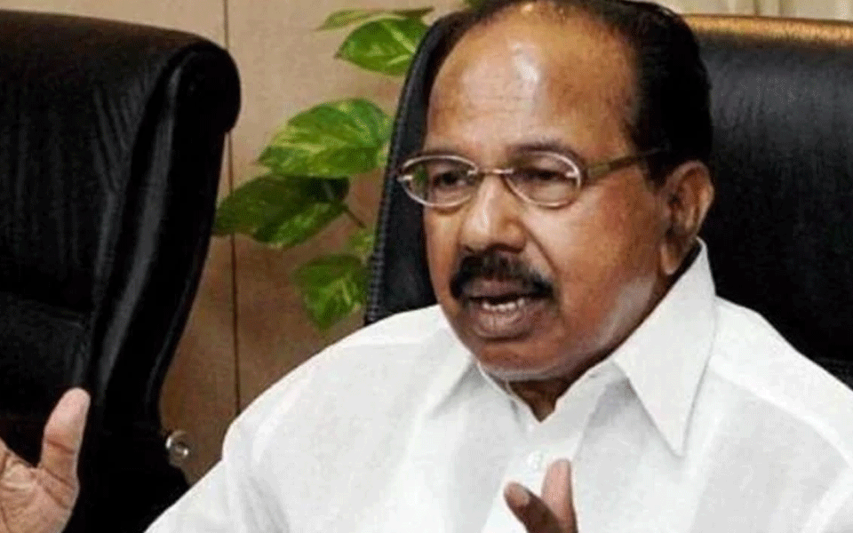 Congress would have won 15-16 LS seats if no tie up with JD(S), says Veerappa Moily