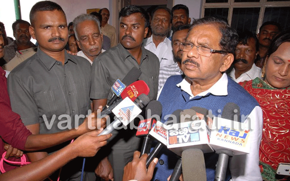 Centre misusing government bodies: DCM Dr. G Parameshwar