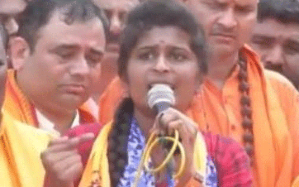 Hate speech: Police files suo moto case against Hindutva activist Pooja