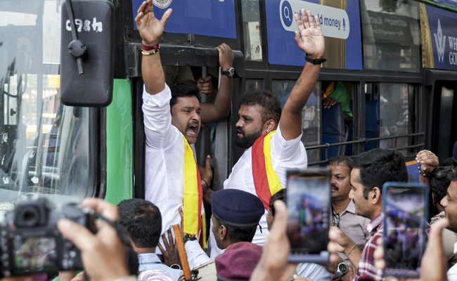 Railway exams postponed after pro-Kannada activists protests over exclusion of language