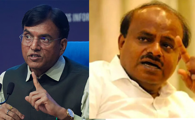 Union Ministers lay foundation stone for Rs 14-cr indoor sports complex in Karnataka's Mandya