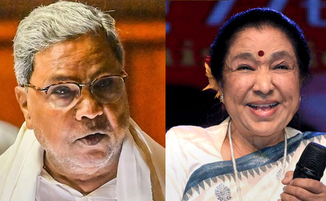 Asha Bhosle death: Film world ‘poorer’, says CM Siddaramaiah; tributes pour in