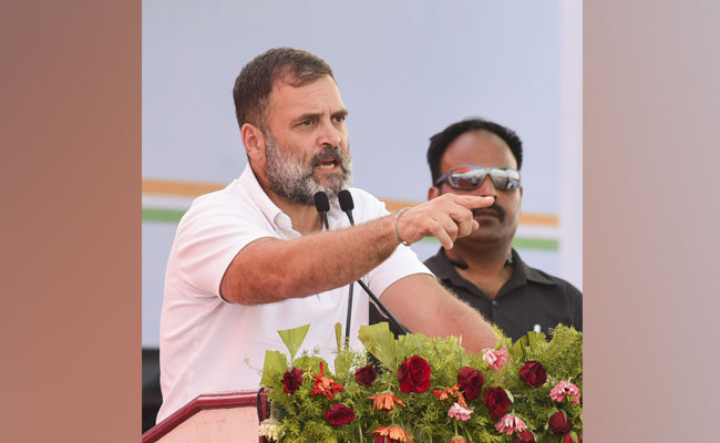 "PM is scared, may even shed tears on stage.": Rahul Gandhi's fresh salvo at Modi