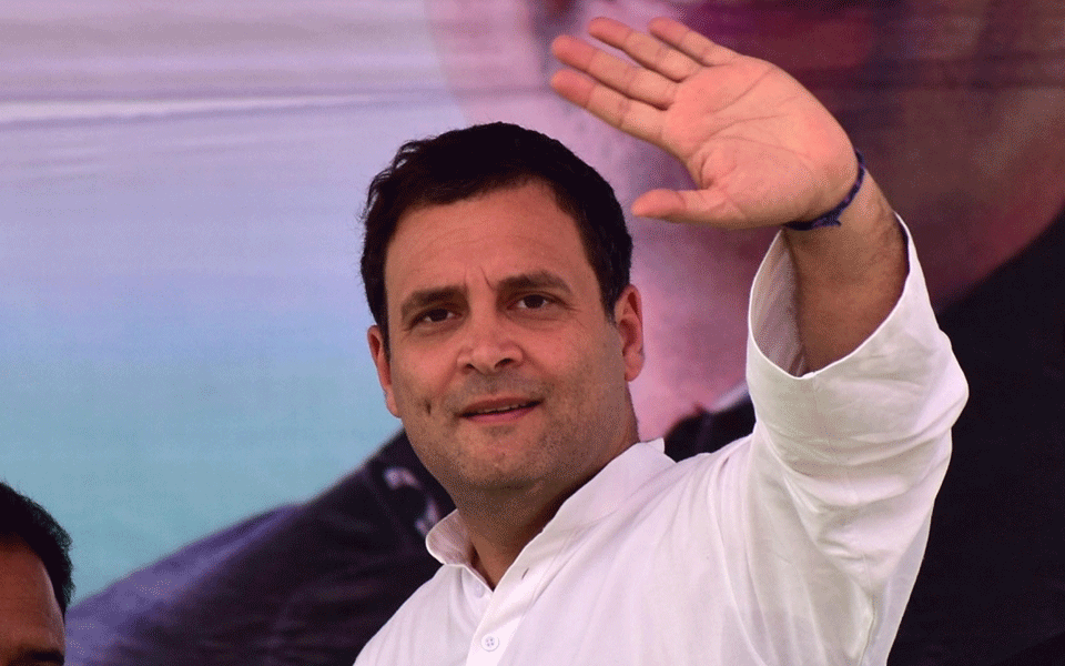 Rahul bets on Congress wining Karnataka assembly poll