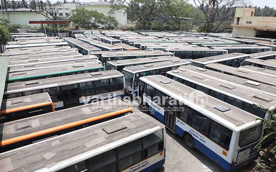 Karnataka RTC workers strike enters second day, bus services hit