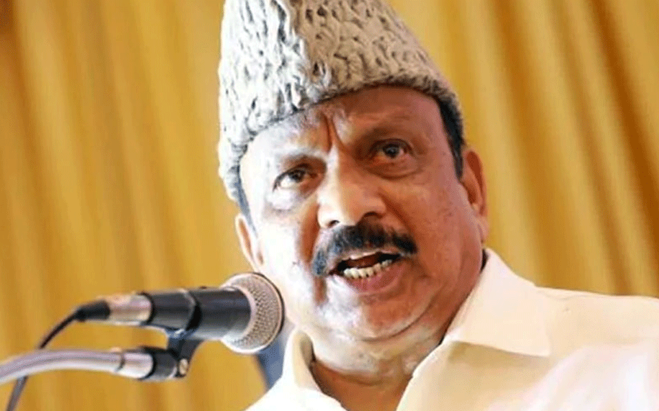 Congress party is neglecting Muslims: R. Roshan Baig