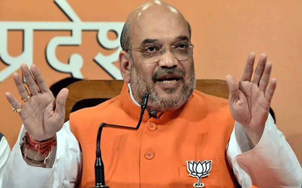 Lingayat minority status is election gimmick: Amit Shah