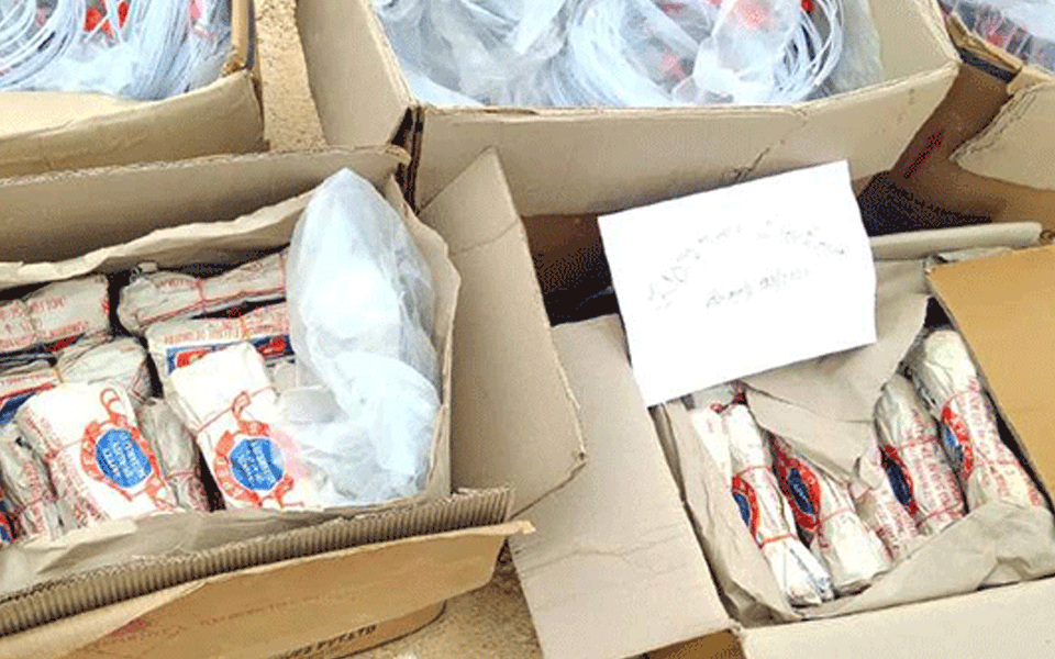 Vehicle laden with over 900kg explosives found near Shimoga Airport