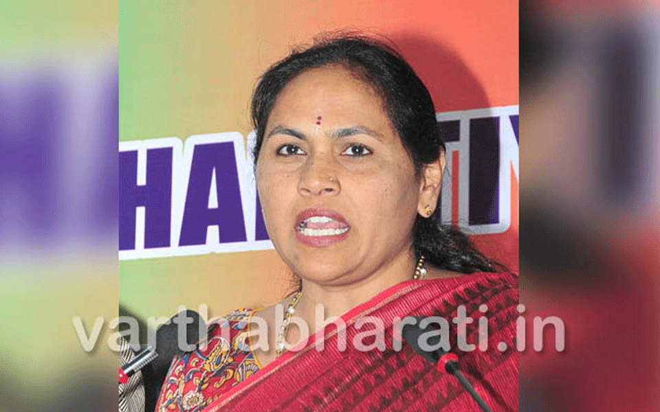 Shobha Karandlaje booked for ‘insulting’ Hindus sentiments