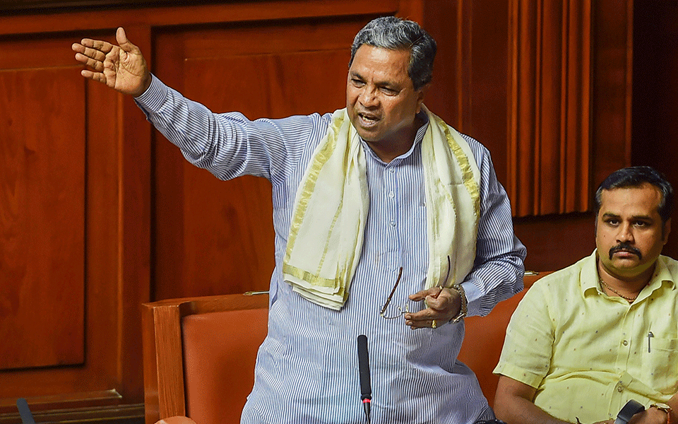 Let them move breach of privilege motion, I will see it in the assembly: Siddaramaiah replies to BSY