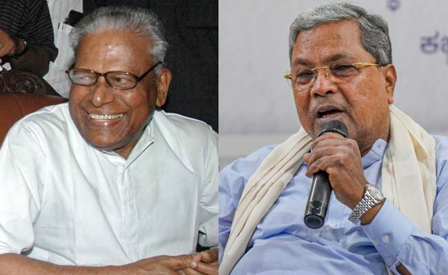 Achuthanandan remained true to his principles: CM Siddaramaiah