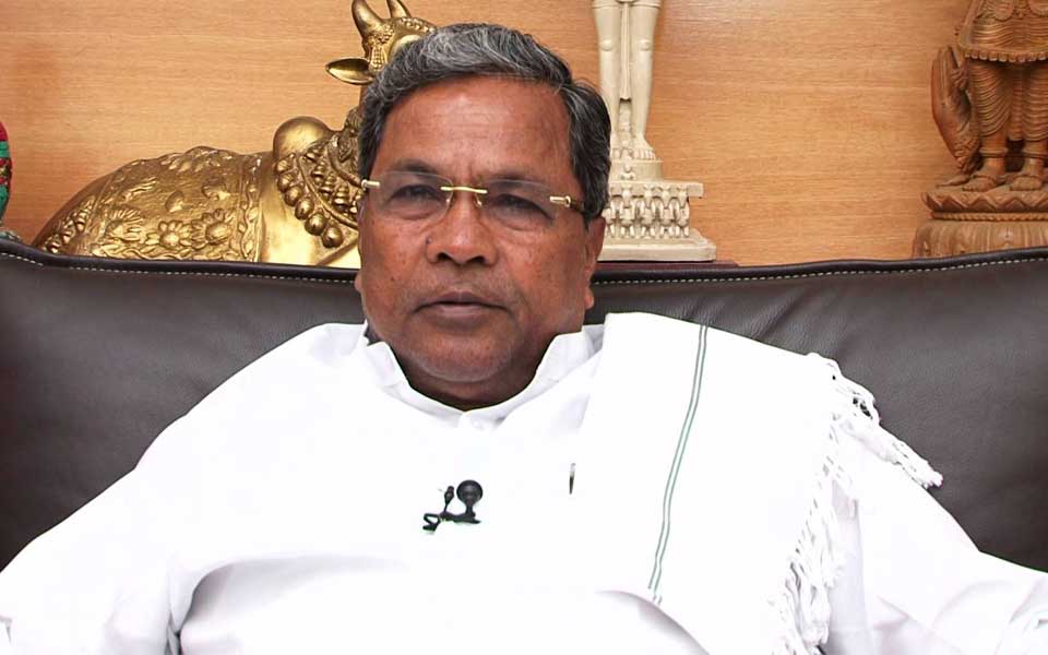 No Dalit MP from  K'taka in Union Cabinet: Siddaramaiah slams BJP
