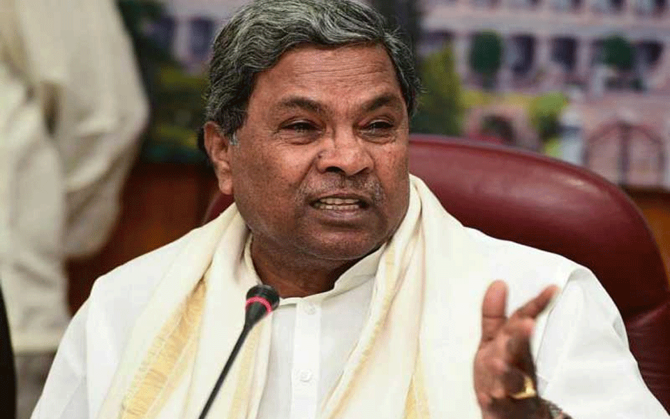 BJP's accusation of corruption in my term is baseless: Siddaramaiah