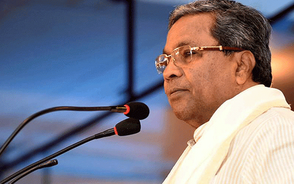 Appoint untainted person as BJP’s CM candidate: Siddaramaiah