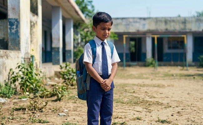Case registered after class 1 student made to stand in sun for 2 hrs as punishment in Bengaluru