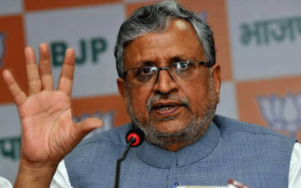 GST on petroleum products not on agenda: Sushil Modi