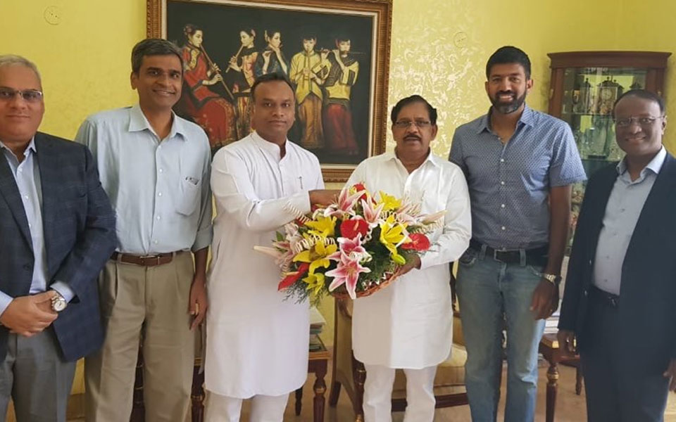 Ready to extend full cooperation for Tennis: Dr. G. Parameshwar