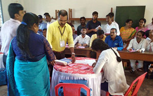 Karnataka civic polls: Vote counting begins