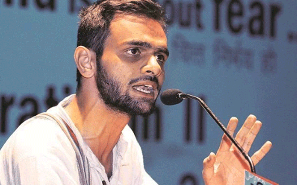 Centre supporting terrorist organizations: Umar Khalid