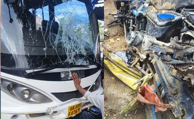 Bus-bike collision: Diploma student dies on the spot