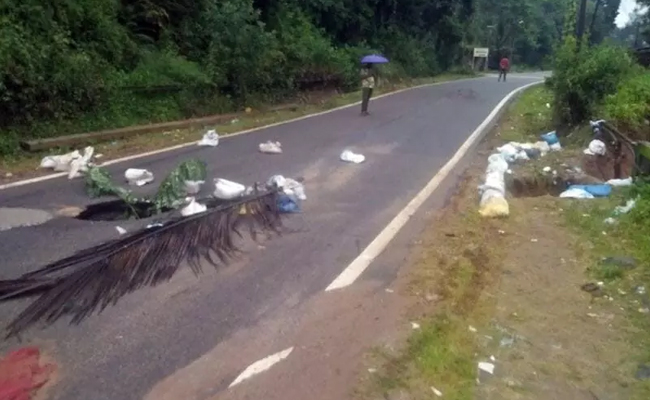 Landslide closes Sakleshpur-Belur state highway