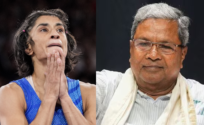 Vinesh will always be country's champion: CM Siddaramaiah on wrestler's Olympics exit