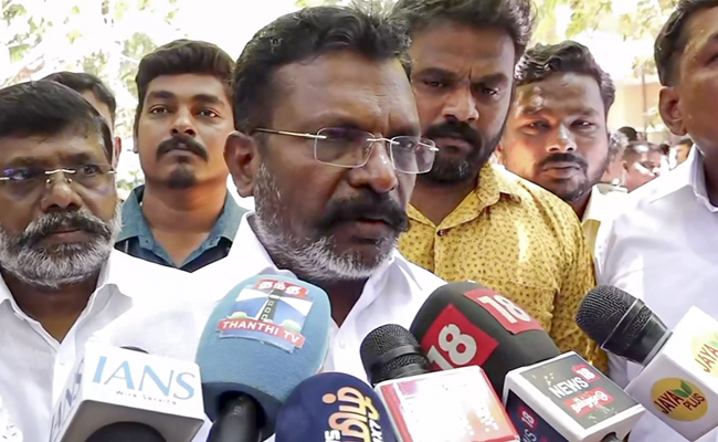 VCK chief Thirumavalavan to officially announce stance on support to TVK on Saturday evening