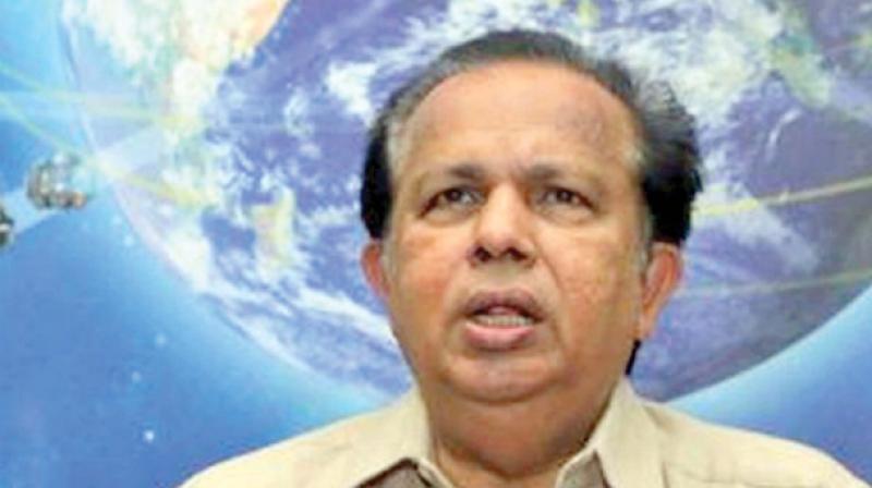 Development of reusable rocket needs a thrust: Ex-ISRO Chairman Madhavan Nair
