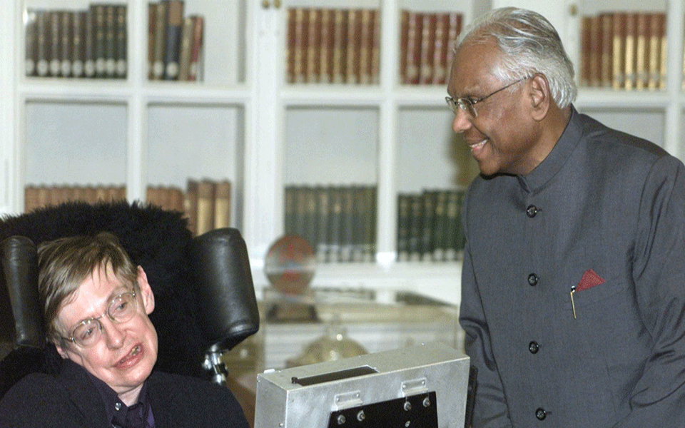 Indians are so good at mathematics and physics: Hawking in India