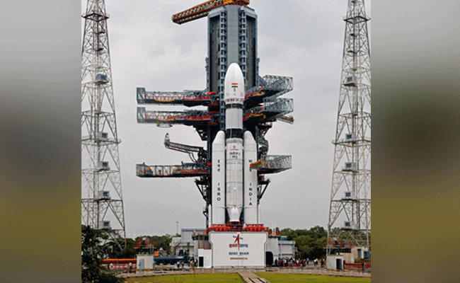 ISRO's LVM3 rocket carrying 36 satellites blasts off from Sriharikota