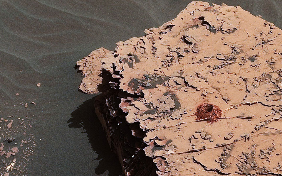 NASA's Curiosity rover tests new drilling method on Mars
