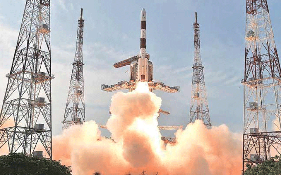 Indian rocket lifts off with two earth observation satellites from UK
