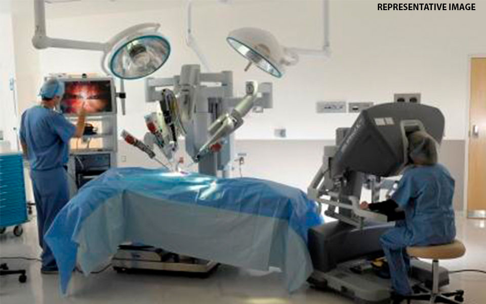 First robot-assisted spinal surgery performed