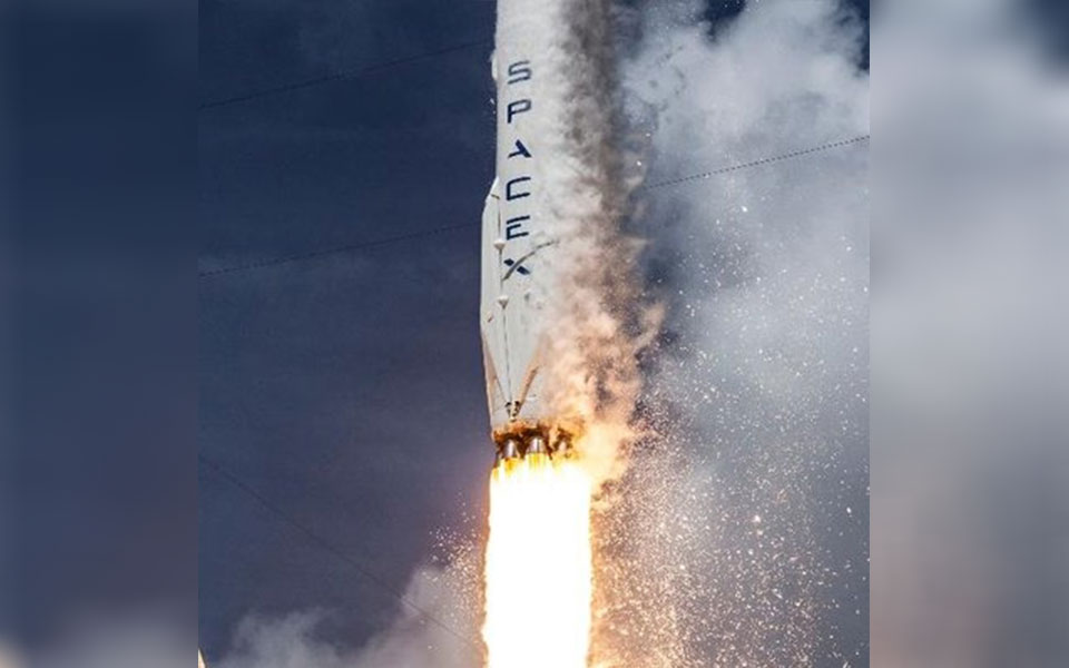 SpaceX rocket carrying AI research blasts off for space station