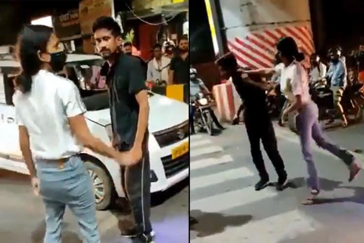 After social media uproar police file FIR against Lucknow girl who thrashed cab driver