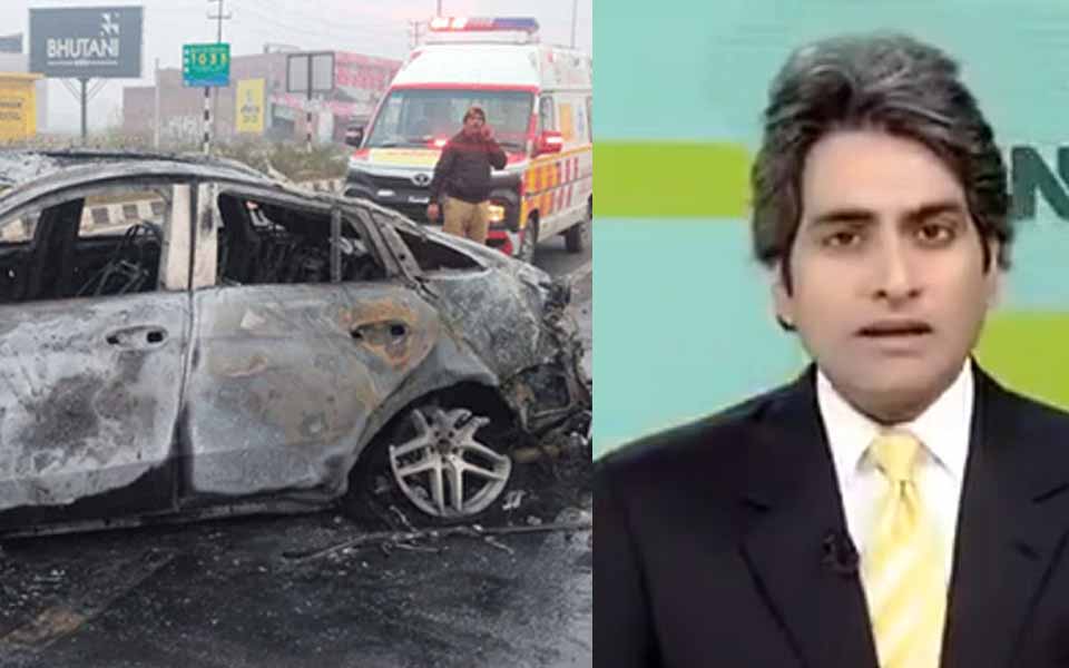 Both Cyrus Mistry, Rishabh Pant were at fault in their respective accidents: Sudhir Chaudhary