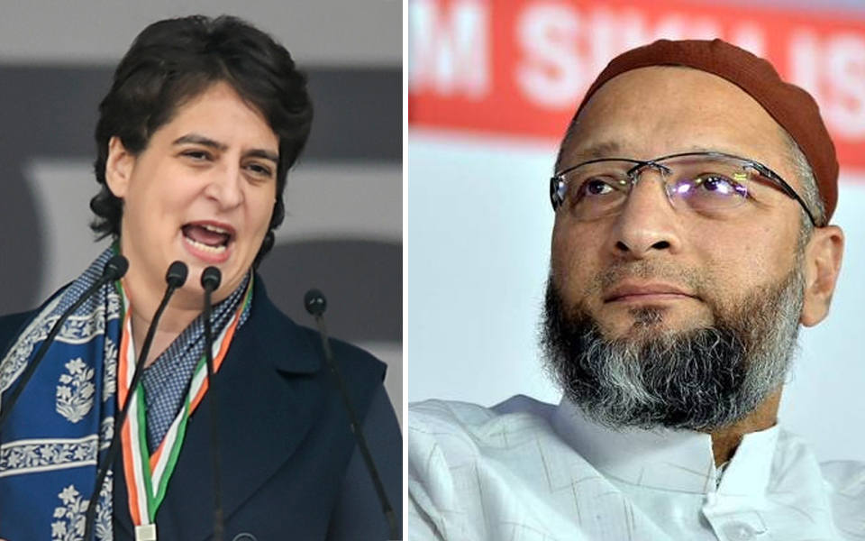 Be proud of Cong’s contributions to movement that demolished our Babri Masjid: Owaisi tells Priyanka