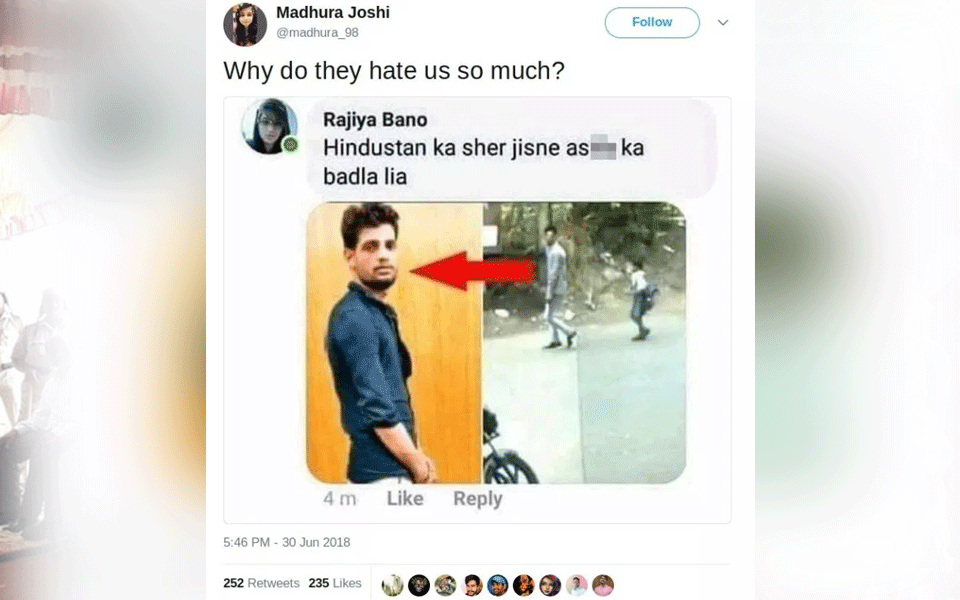 Rajiya Bano or Sharma ji? A fake, hate-spewing profile exposed