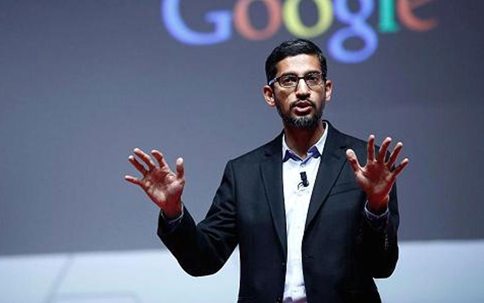 Google won't deploy AI to build military weapons:  Sundar Pichai