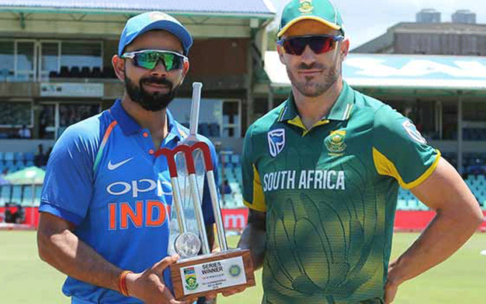 S.Africa wins toss, opt to bat in first ODI