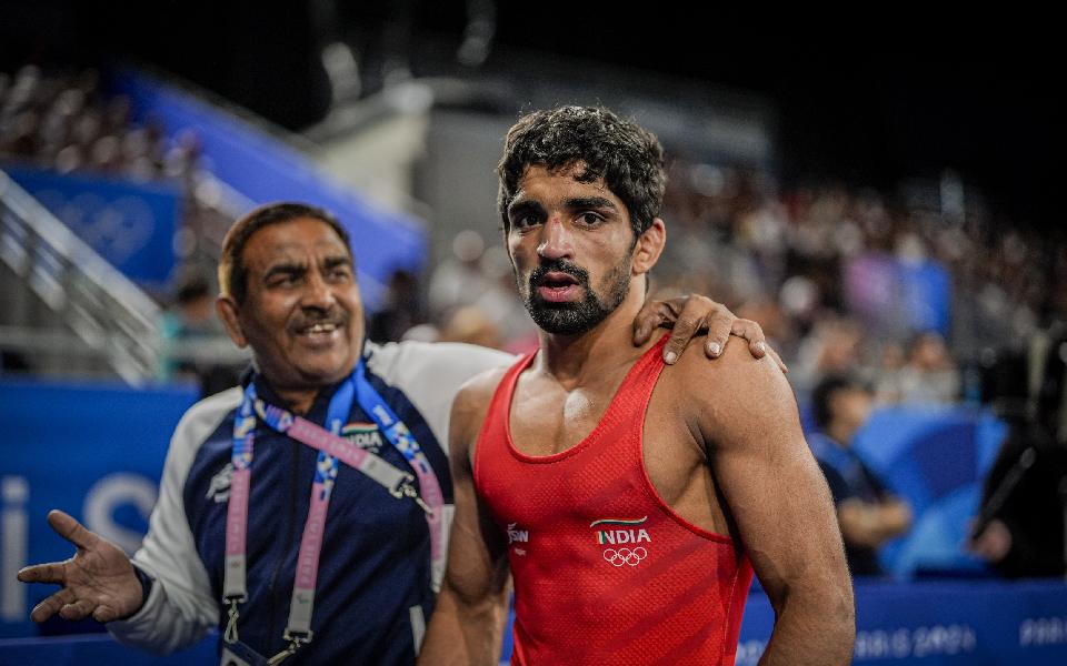 Paris Olympics: Aman Sehrawat wins bronze for India in 57 kg wrestling