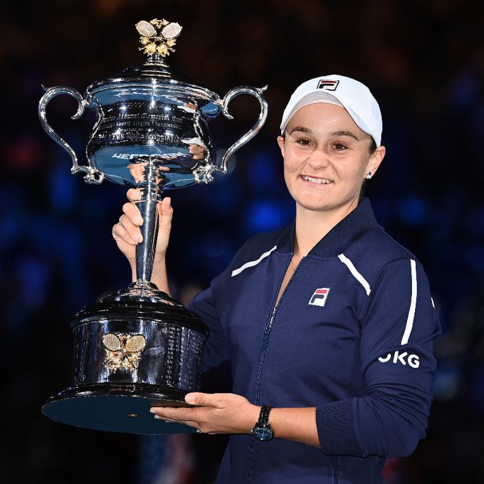 Ash Barty wins Australian Open, ends 44-year drought of Aussie champions