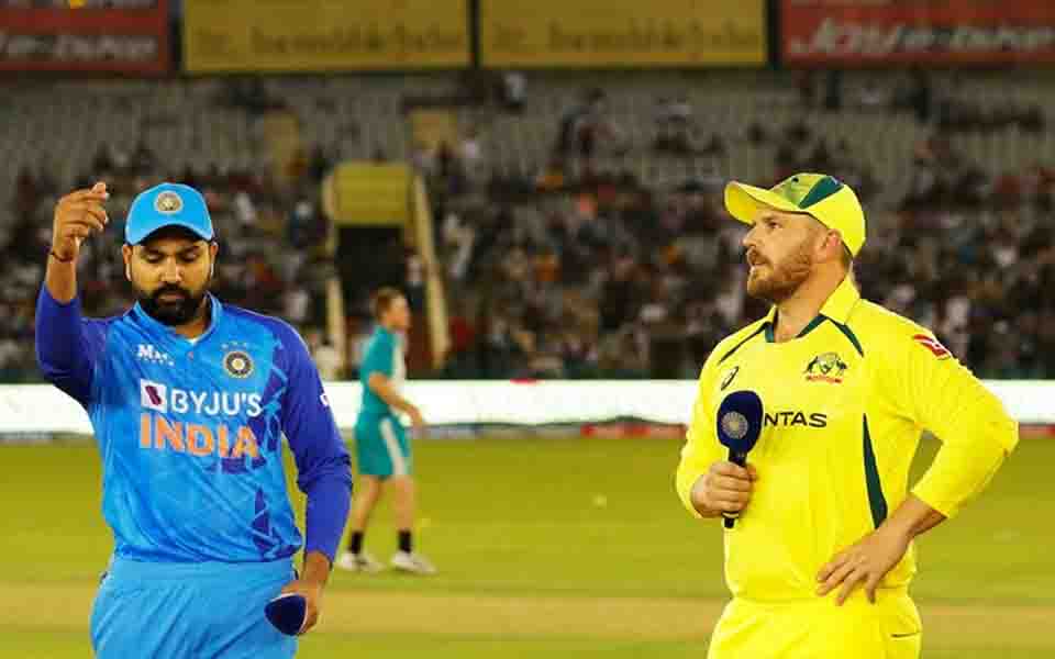 India win toss, opt to field against Australia in rain-hit 2nd T20I