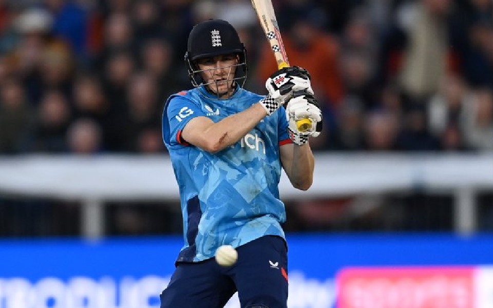 Brook hits century as England keeps ODI series alive by ending Australia's 14-match winning run