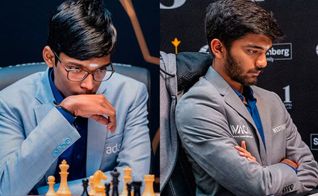 Praggnanandhaa and Gukesh lose in tiebreaker; Caruana wins title