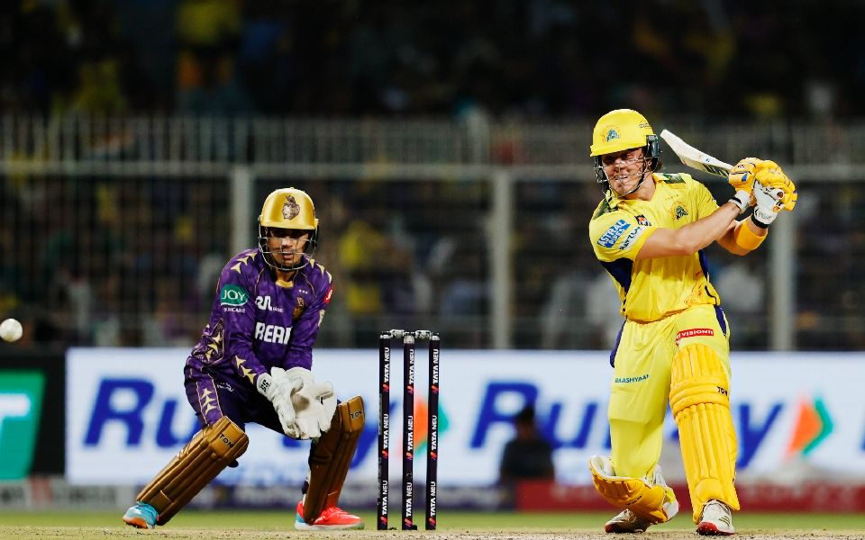 CSK beat KKR by two wickets in IPL