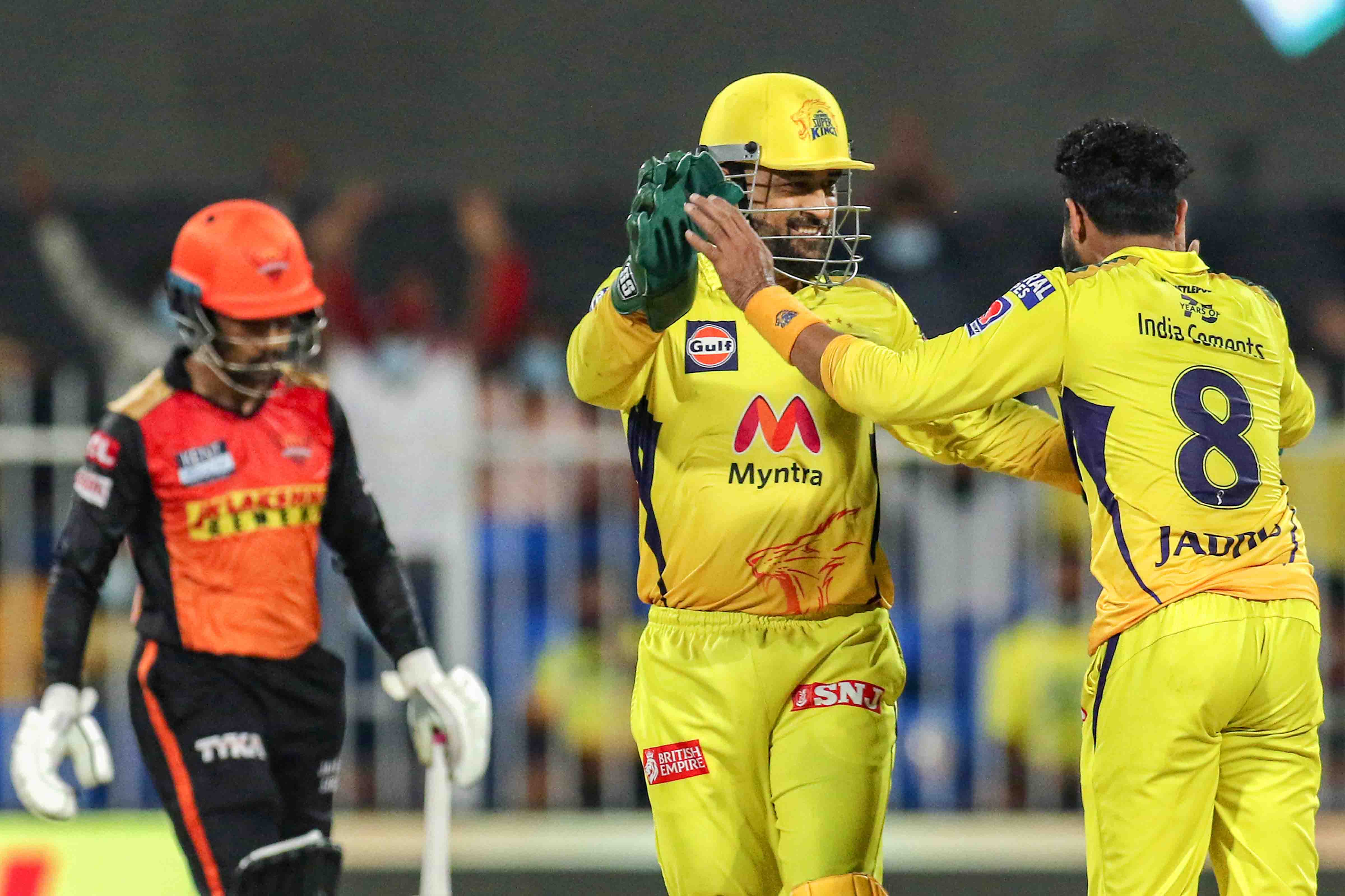 CSK limit SRH to 134/7 on slow Sharjah surface