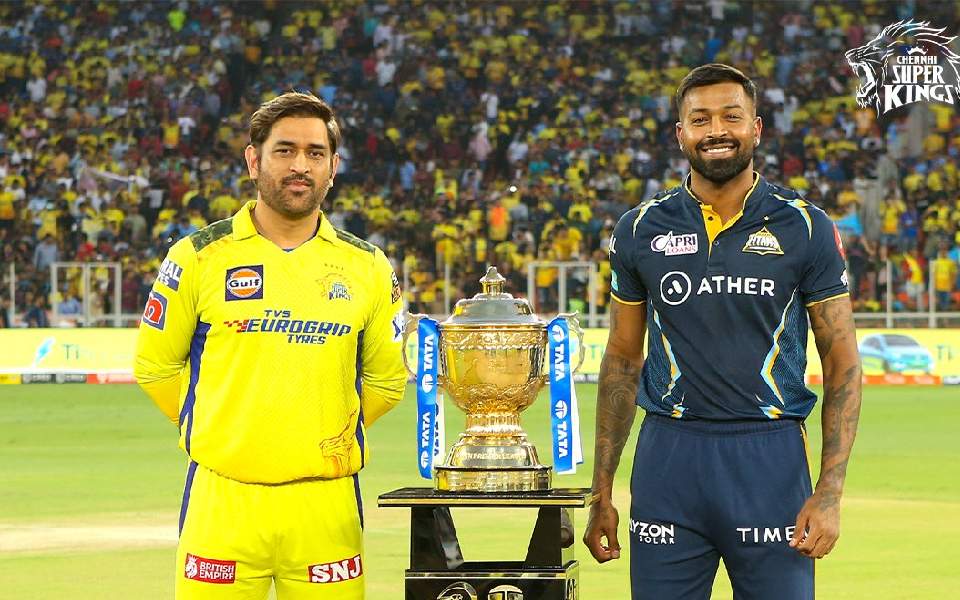 CSK opt to bowl against GT in IPL final